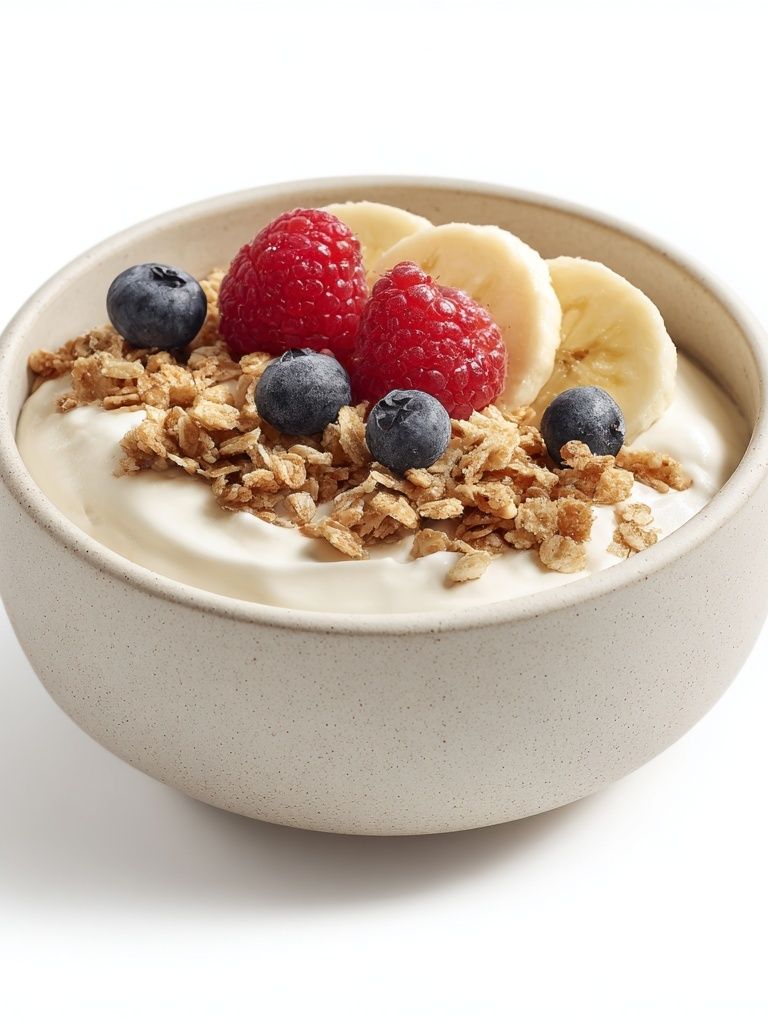 Yogurt Bowl with Berries — Food Print.