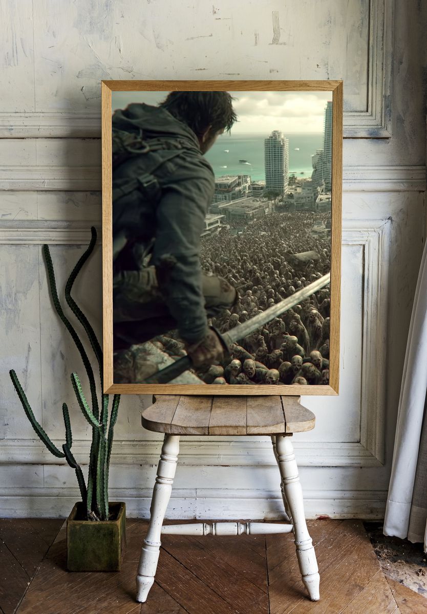 Zombie Apocalypse — Action Print room preview