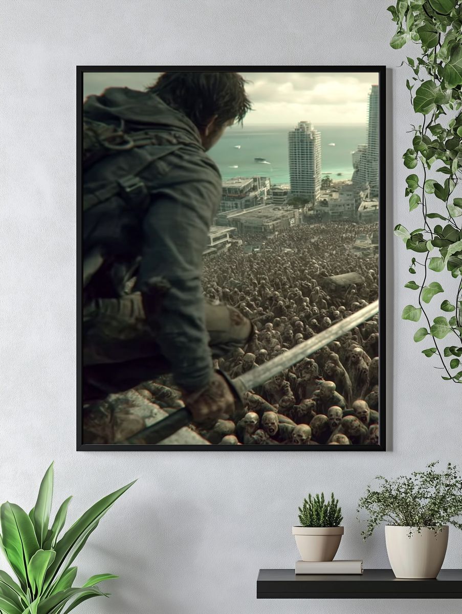 Zombie Apocalypse — Action Print. — room view 4