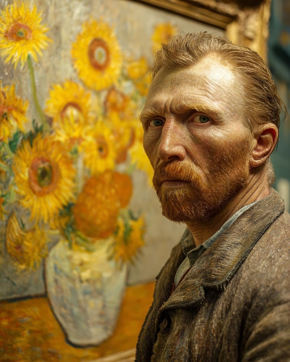 Vincent van Gogh — Portrait Print.