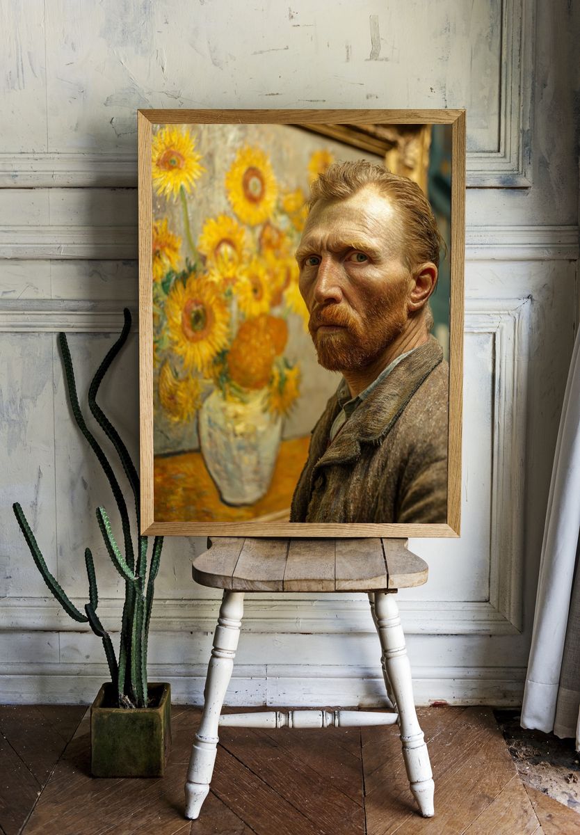 Vincent van Gogh — Portrait Print room preview