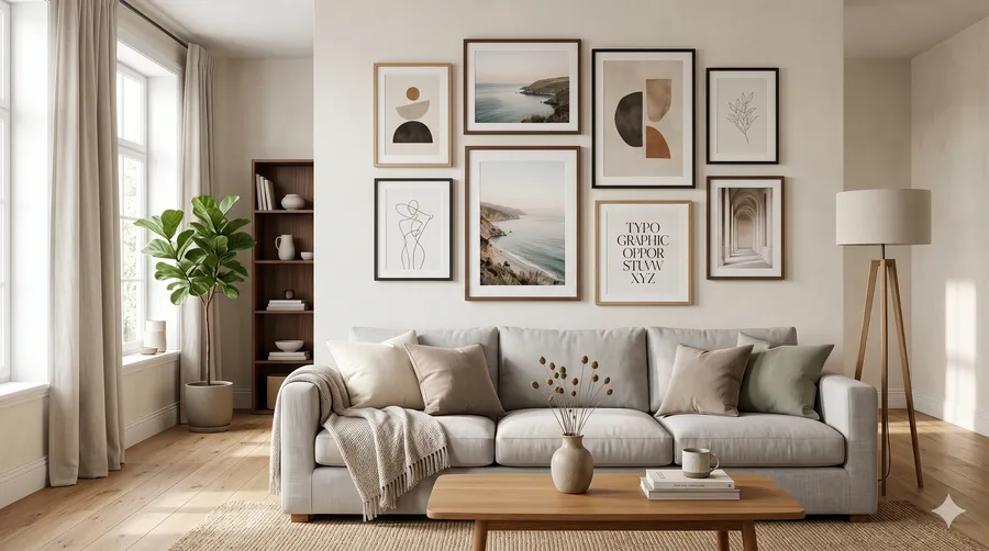 Living room wall art